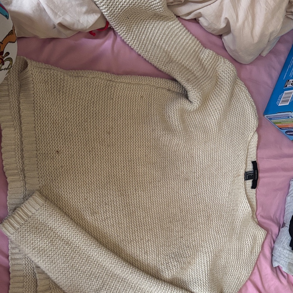 Elegant Cream Sweater